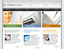 Tablet Screenshot of ilpuntoenergia.com